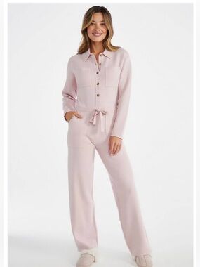 JustFab Utility Sweater Jumpsuit